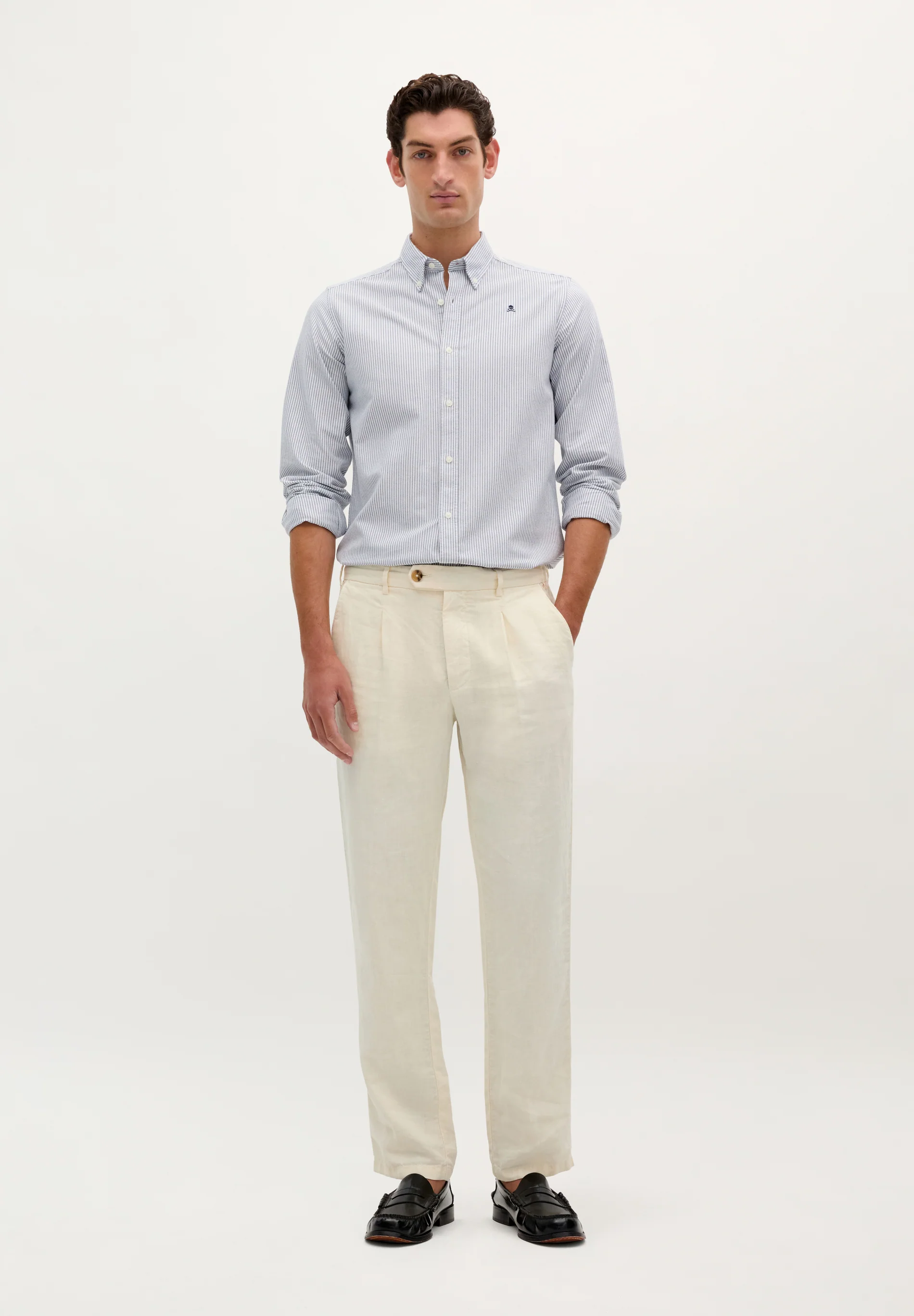 CAMISA OXFORD CALAVERA CONTRASTE - Image 6