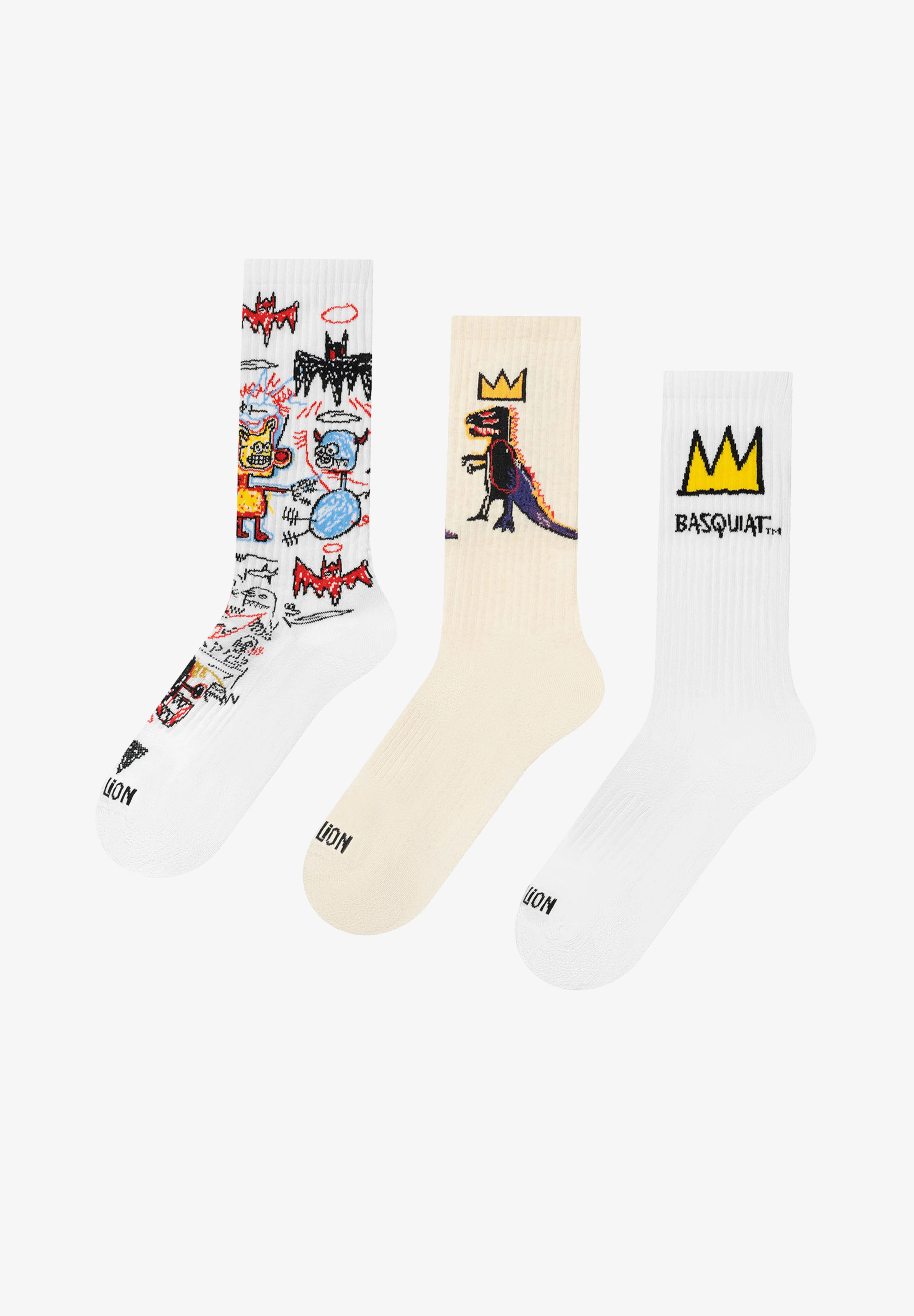JIMMY LION | PACK CALCETINES ATHLETIC BASQUIAT - Image 3