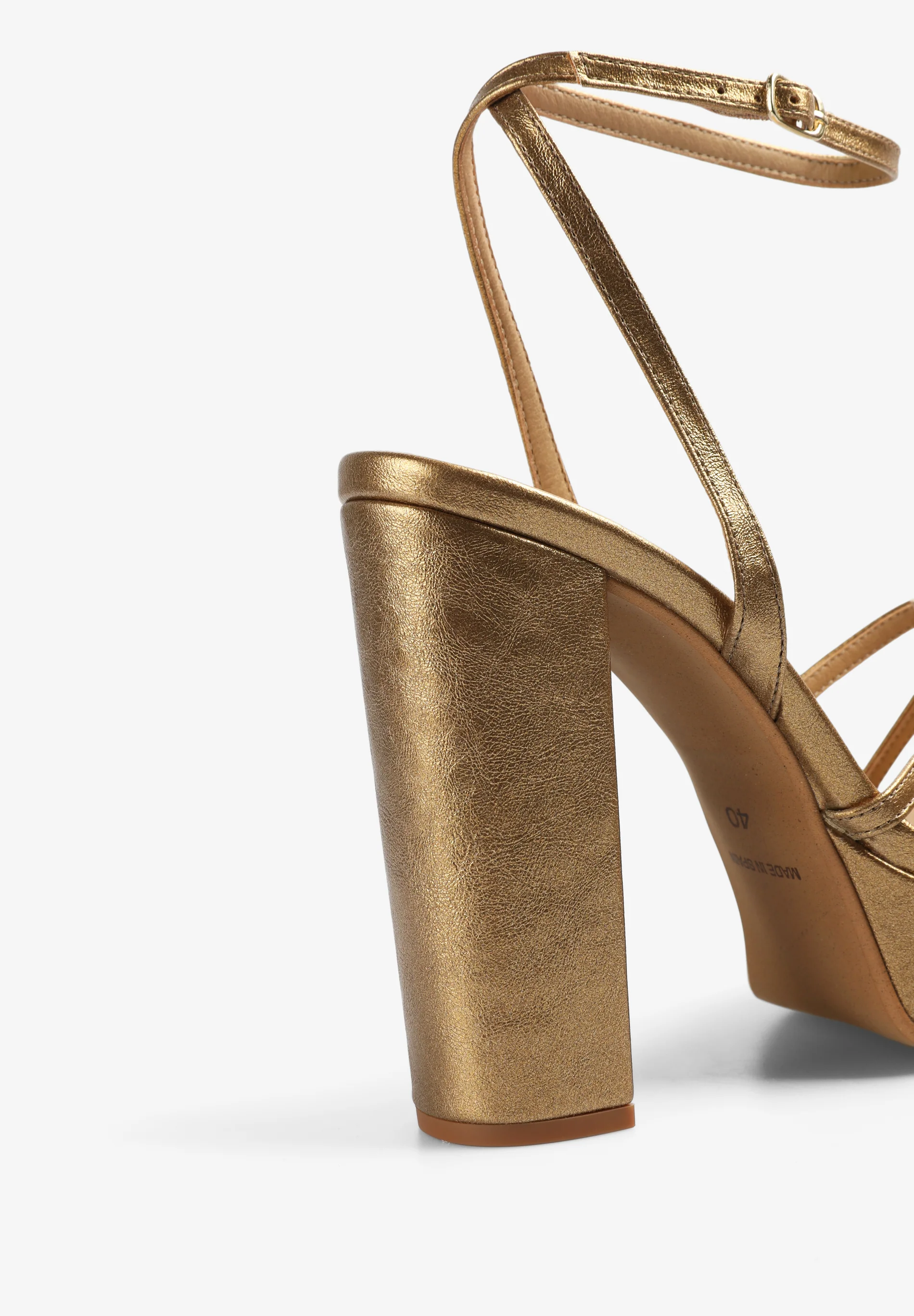 SANDALIAS TACÓN PLATAFORMA - Image 4