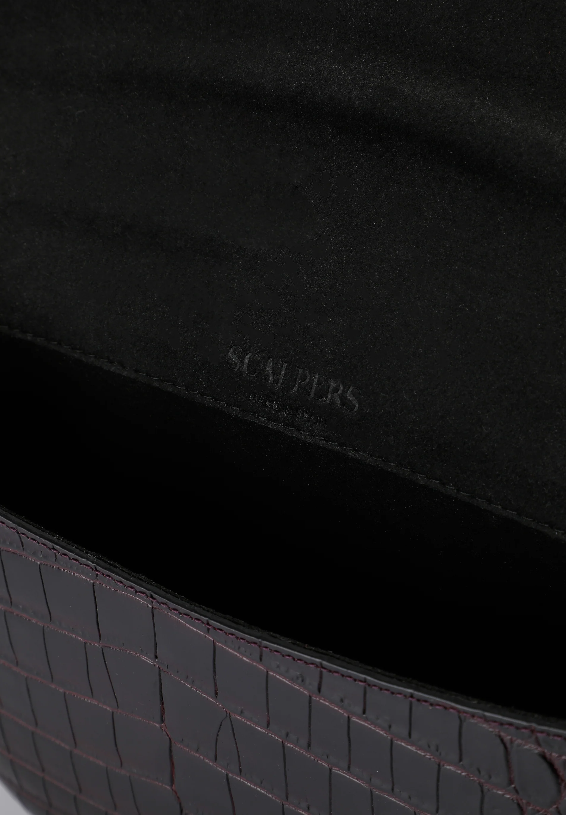 BOLSO PIEL GRABADA CADENA - Image 8