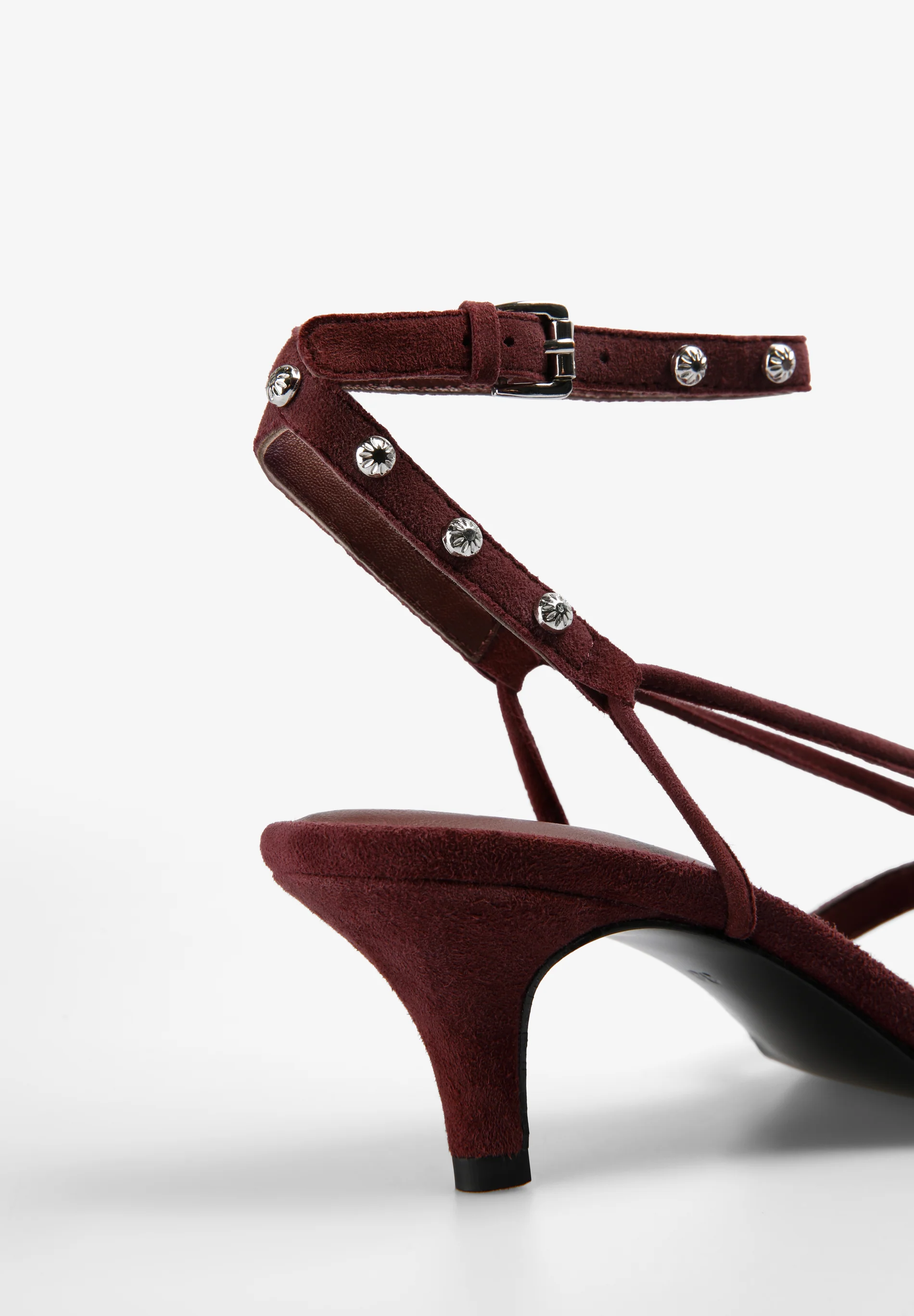 SANDALIA DE TACÓN CON STRASS - Image 5